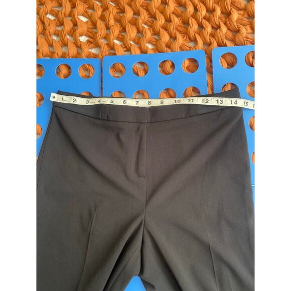 Calvin Klein Black Modern Essentials Trousers Pants Size 4 NWT - Picture 9 of 12